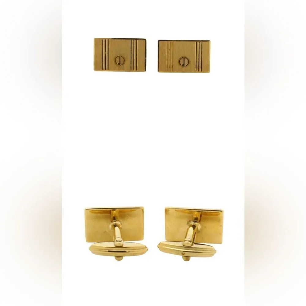 ✨ Dunhill Gold Tie Pin & 2 cuff links ✨ Vintage ✨